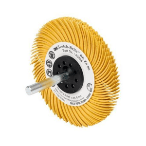 Brosse abrasive sur tige 3M&trade; Scotch-Brite&trade;